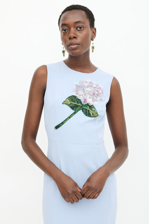 Dolce & Gabbana Floral Embellished Dress