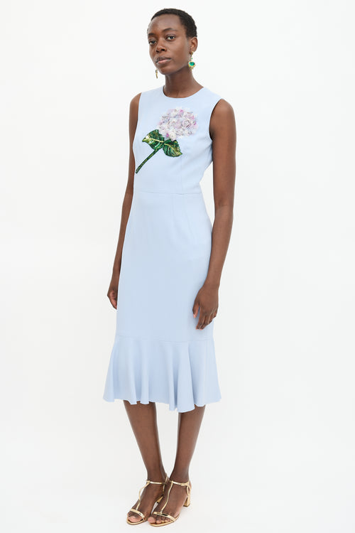 Dolce & Gabbana Floral Embellished Dress