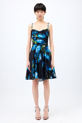 Dolce & Gabbana Floral Mini Dress