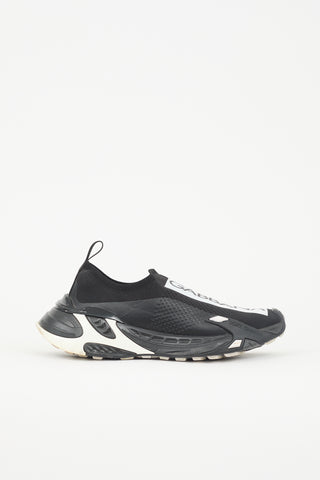 Dolce & Gabbana Knit Sorrento Logo Sneaker