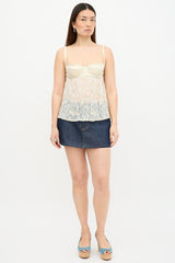 Dolce & Gabbana Lace Bustier Top