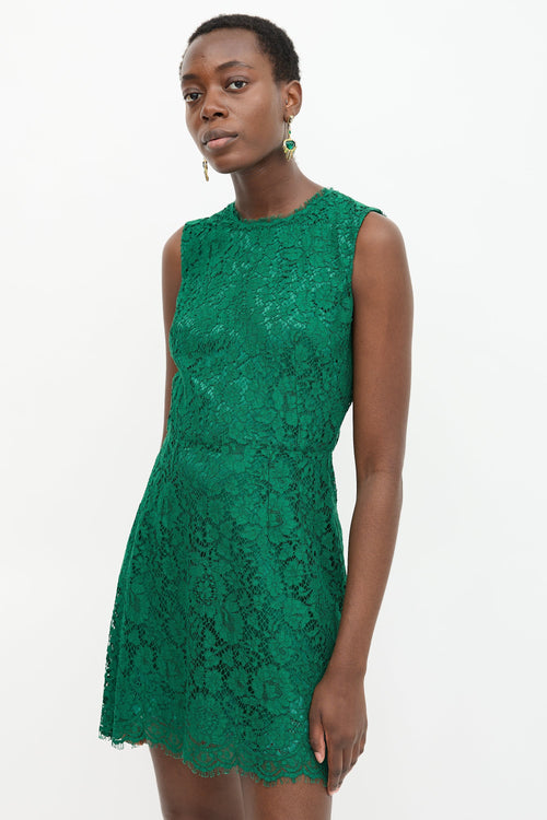 Dolce & Gabbana Lace Midi Dress