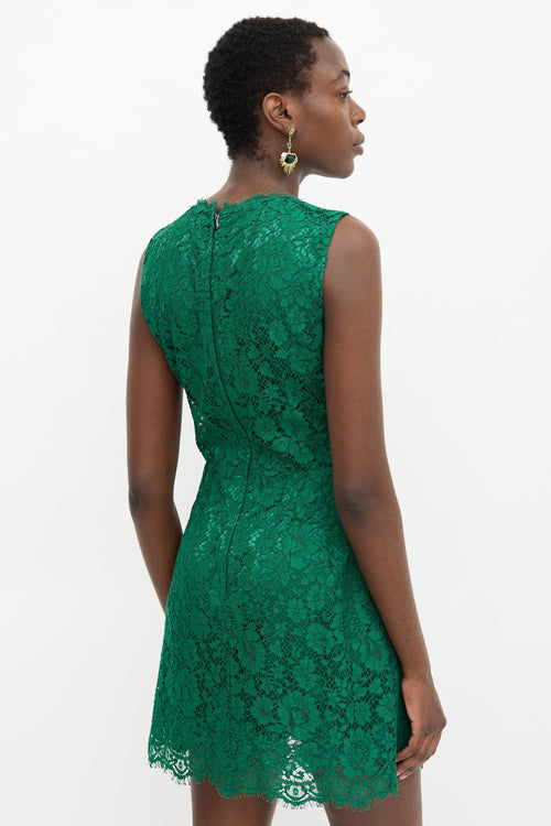 Dolce & Gabbana Lace Midi Dress