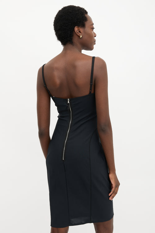 Dolce & Gabbana Lace Panel Bustier Dress