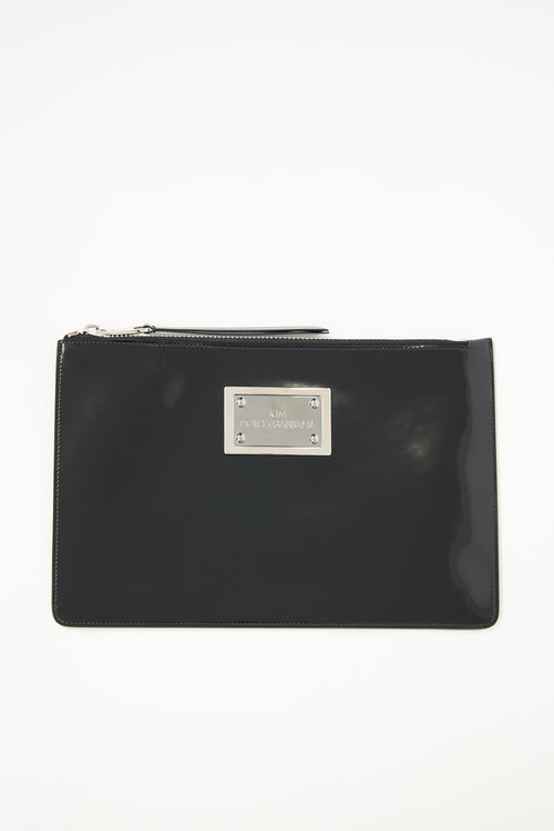Dolce & Gabbana X Kim Kardashian Leather Pouch