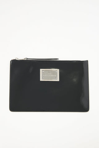 X Kim Kardashian Leather Pouch
