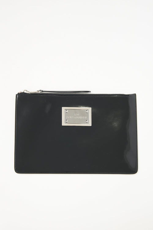 X Kim Kardashian Leather Pouch