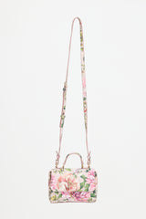 Dolce & Gabbana Leather Floral Crossbody Bag