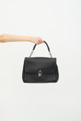 Dolce & Gabbana Leather Padlock Bag