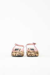 Dolce & Gabbana Hair Printed Slingback Pump