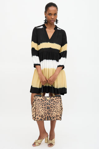 Dolce & Gabbana Printed Large Miss Sicily Tote Bag