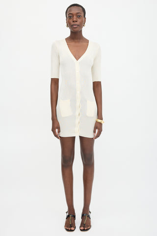 Dolce & Gabbana Ribbed Knit Dress