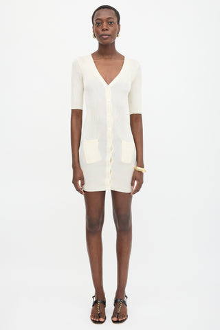 Dolce & Gabbana Ribbed Knit Dress