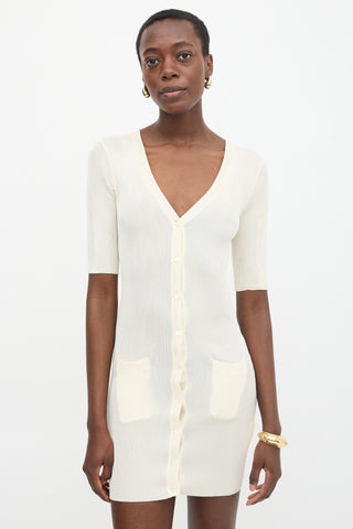 Dolce & Gabbana Ribbed Knit Dress