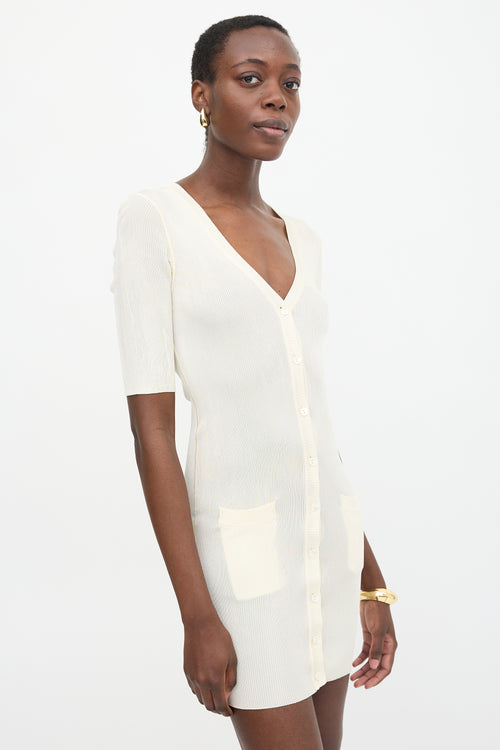 Dolce & Gabbana Ribbed Knit Dress