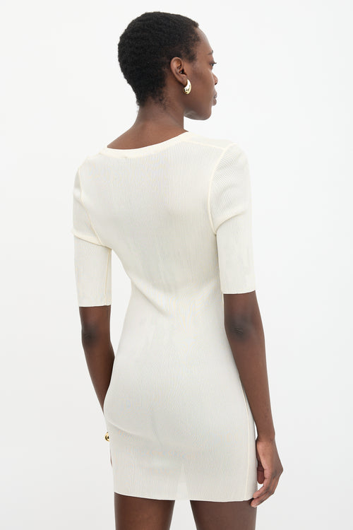 Dolce & Gabbana Ribbed Knit Dress