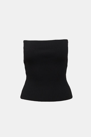 Dolce & Gabbana Ribbed Knit Tube Top