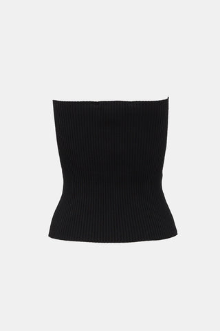 Dolce & Gabbana Ribbed Knit Tube Top
