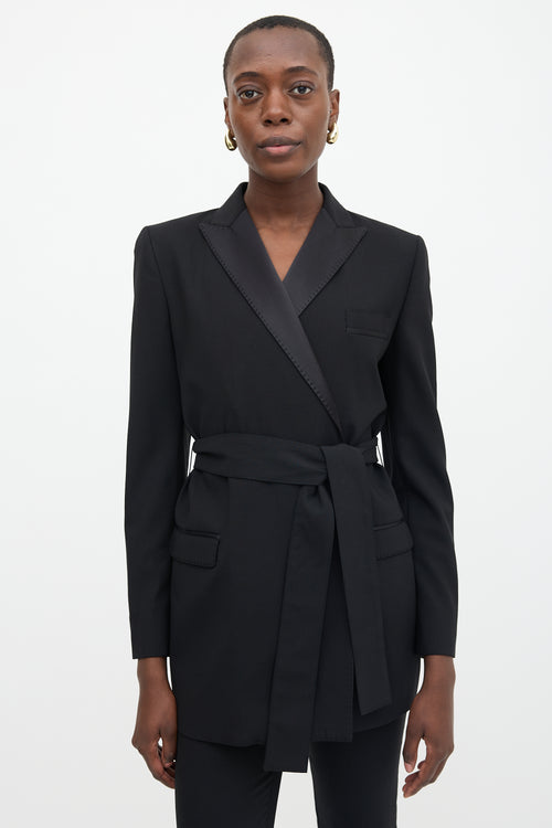 Dolce & Gabbana Silk Peak Lapel Suit