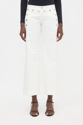 Dolce & Gabbana Twill Sailor Pant