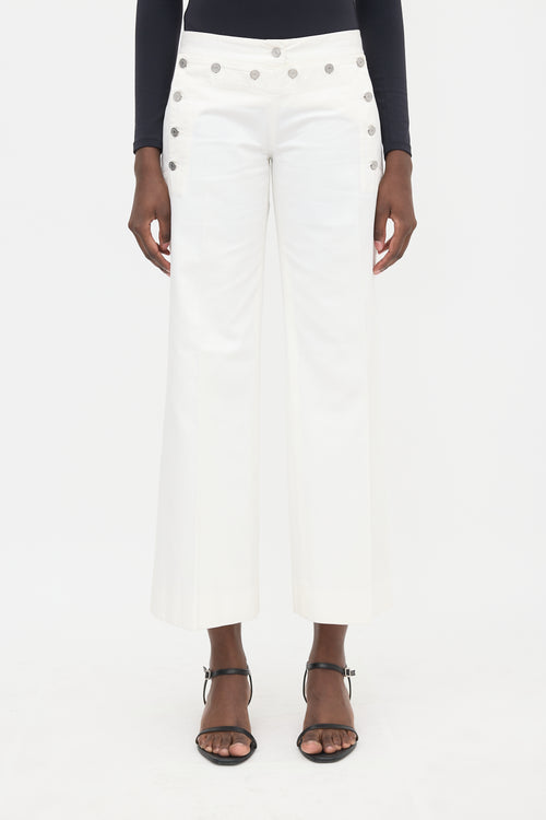 Dolce & Gabbana Twill Sailor Pant