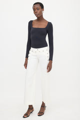 Dolce & Gabbana Twill Sailor Pant