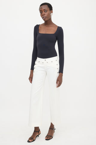 Dolce & Gabbana Twill Sailor Pant