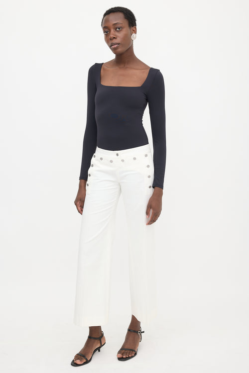 Dolce & Gabbana Twill Sailor Pant