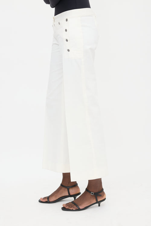 Dolce & Gabbana Twill Sailor Pant
