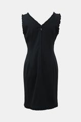 Dolce & Gabbana Wool Crepe Sheath Dress