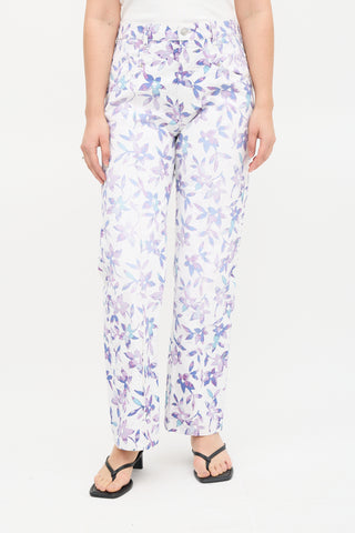 Isabel Marant Floral Nadege Jeans