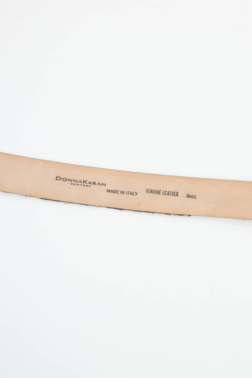 Donna Karan Printed Hair Belt