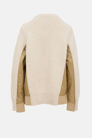 Dorothee Schumacher Wool Panel Sweater
