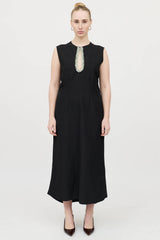 Dorothee Schumacher Embellished Cutout Dress