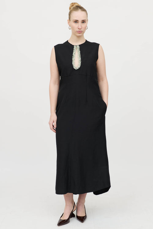 Dorothee Schumacher Embellished Cutout Dress