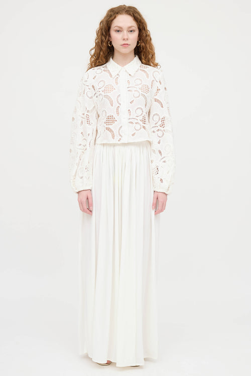 Dorothee Schumacher Gaze Lace Top