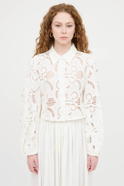 Dorothee Schumacher Gaze Lace Top