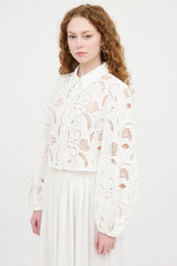 Dorothee Schumacher Gaze Lace Top