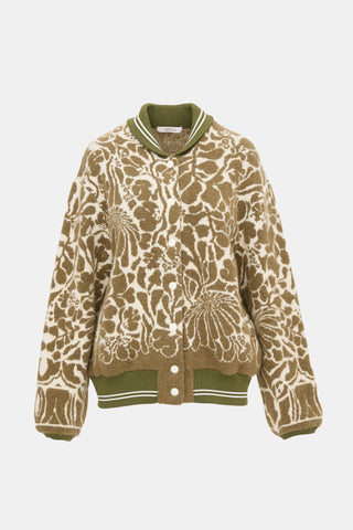 Dorothee Schumacher Knit Floral Jacket