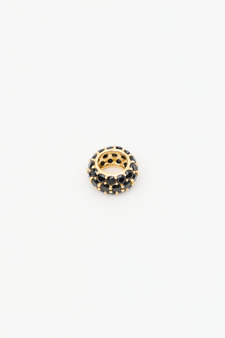 Dorsey Gold Vermeil Three Row Rivière Pendant