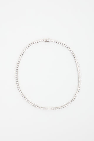 Dorsey White Sapphire Kate Kate Rivière Necklace
