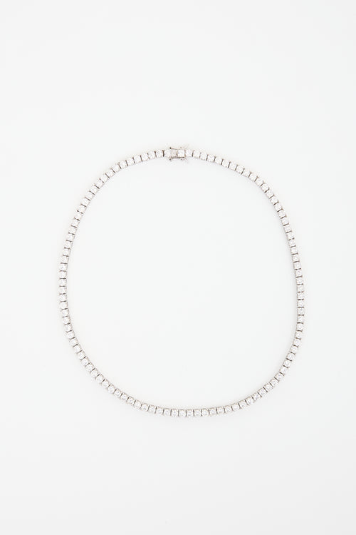Dorsey White Sapphire Kate Kate Rivière Necklace