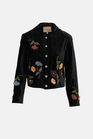VSP Archive Velvet Embroidered Jacket