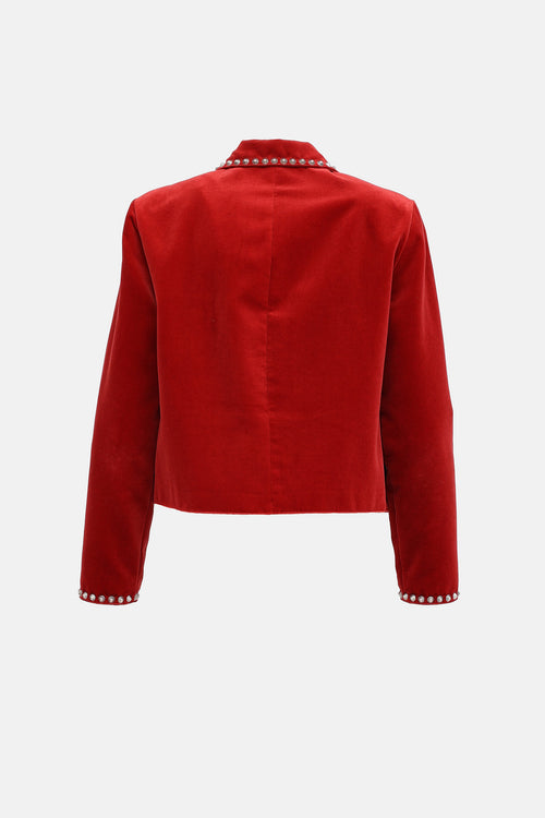 VSP Archive Velvet Studded Jacket