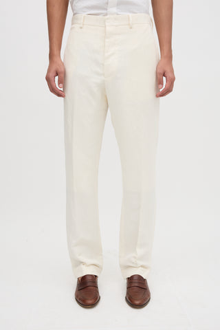 Double RL Ralph Lauren Linen & Silk Trouser