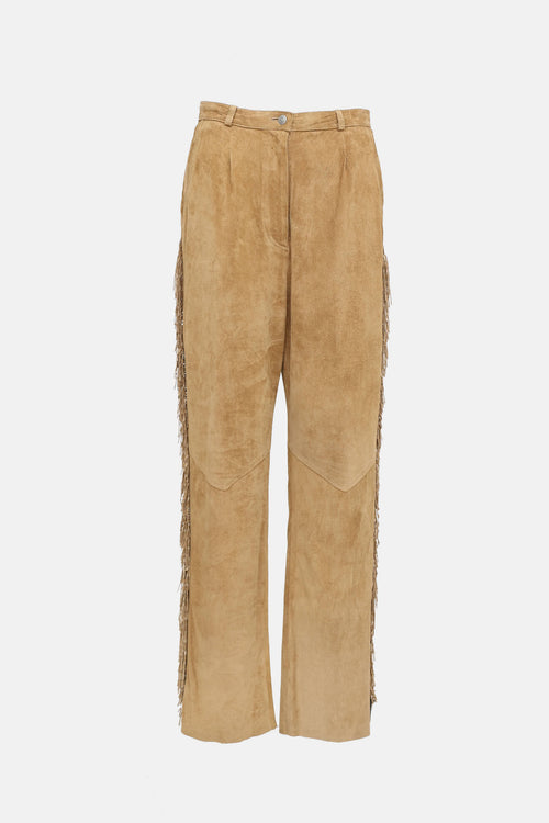 Double D Ranch Suede Fringe Pant