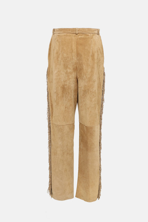 Double D Ranch Suede Fringe Pant