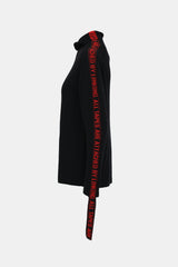 Doublet Wool Tape Knit Sweater
