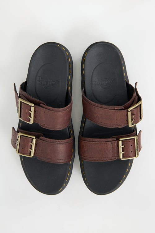 Dr. Martens Leather Myles Platform Sandal