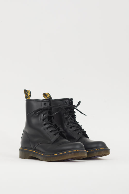 Dr. Martens Black 1460W Leather Boot
